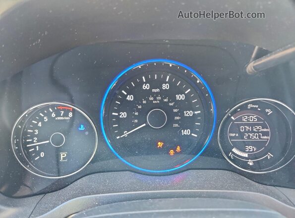 3CZRU6H31JM701698 2018 HONDA HR-V Red 