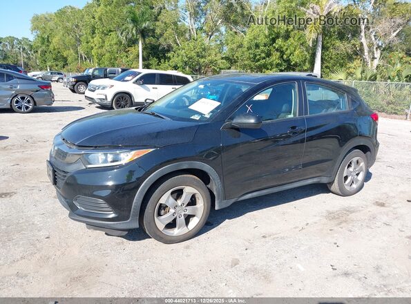 3CZRU6H31LM710923 2020 HONDA HR-V Black წინა მარცხენა ხედი სამი მეოთხედიდან