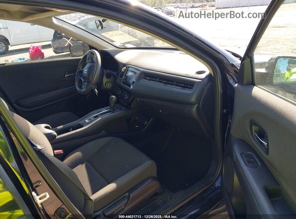 3CZRU6H31LM710923 2020 HONDA HR-V Black წინა სალონის ხედი