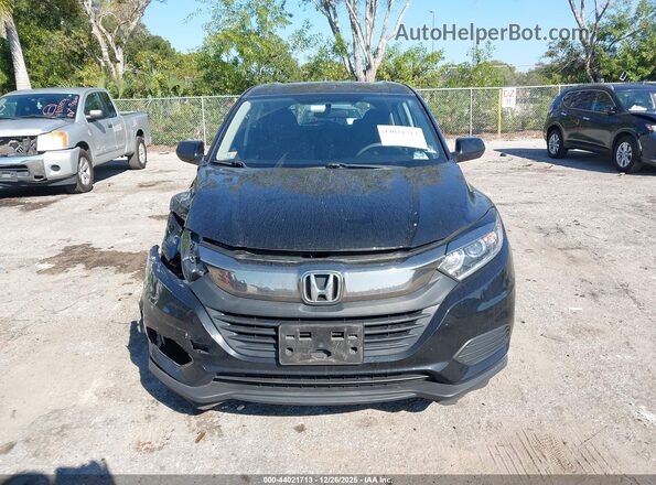 3CZRU6H31LM710923 2020 HONDA HR-V Black ხელსაწყოთა პანელის ხედი