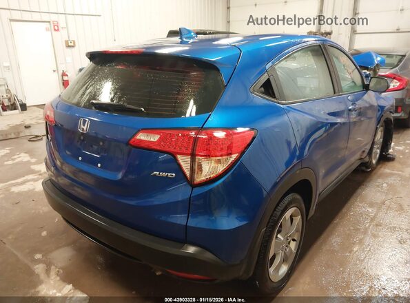 3CZRU6H33JG711065 2018 HONDA HR-V Blue 