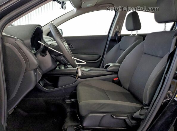 3CZRU6H33LM737511 2020 HONDA HR-V Black წინა სალონის ხედი