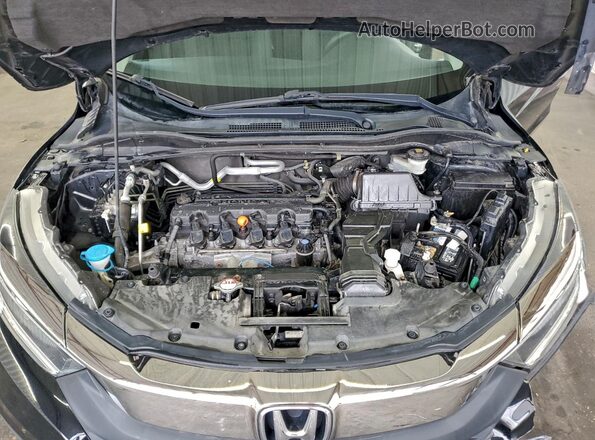 3CZRU6H33LM737511 2020 HONDA HR-V Black ძრავის განყოფილების ხედი