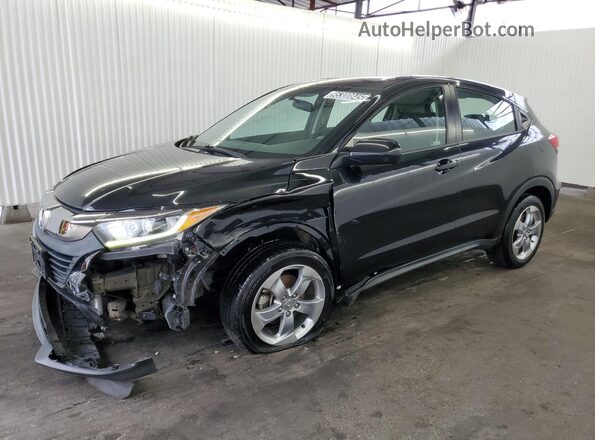 3CZRU6H33LM737511 2020 HONDA HR-V Black სალონის 360-გრადუსიანი ხედი