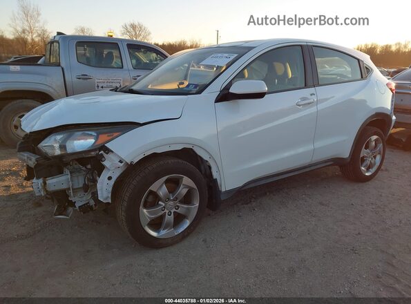 3CZRU6H37HM729709 2017 HONDA HR-V White Առջևի ձախ երեք քառորդ տեսարան