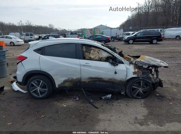 3CZRU6H50NM714689 2022 HONDA HR-V White ხელსაწყოთა პანელის ხედი