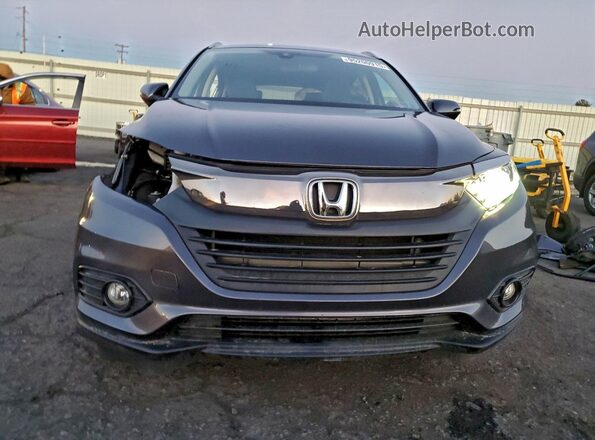 3CZRU6H50NM749314 2022 HONDA HR-V Gray Դիմացի տեսք