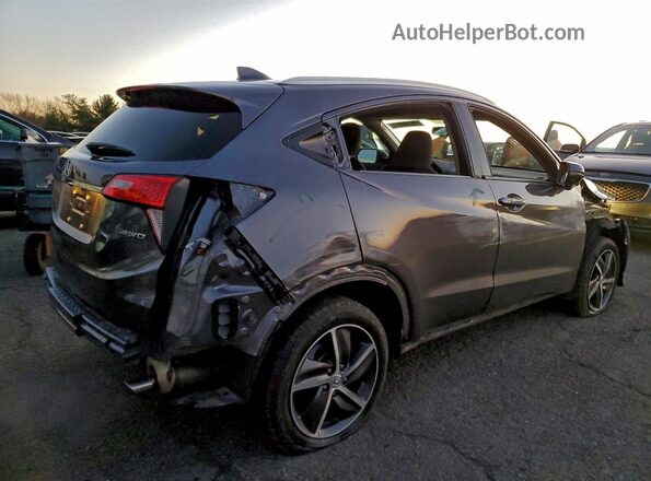 3CZRU6H50NM749314 2022 HONDA HR-V Gray Հետևի աջ