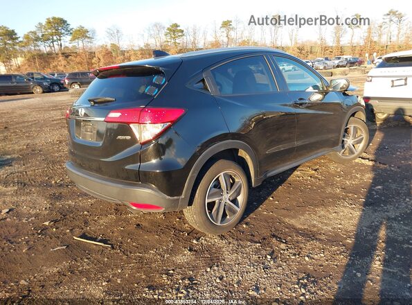 3CZRU6H5XNM775855 2022 HONDA HR-V Черный Задняя правая четверть