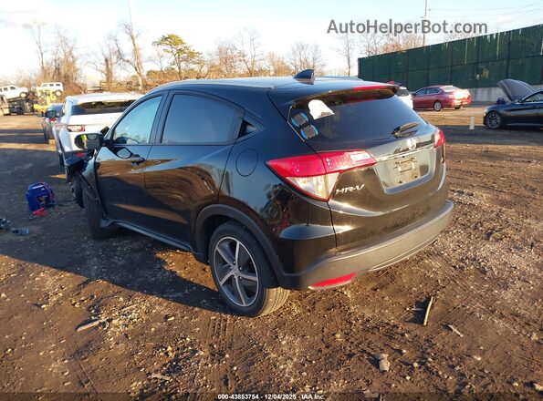 3CZRU6H5XNM775855 2022 HONDA HR-V Черный Задняя левая четверть