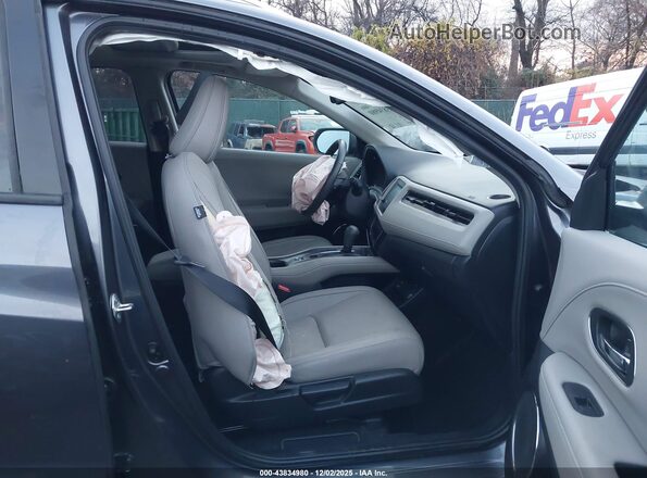 3CZRU6H70LM734505 2020 HONDA HR-V Gray Vista interior delantera