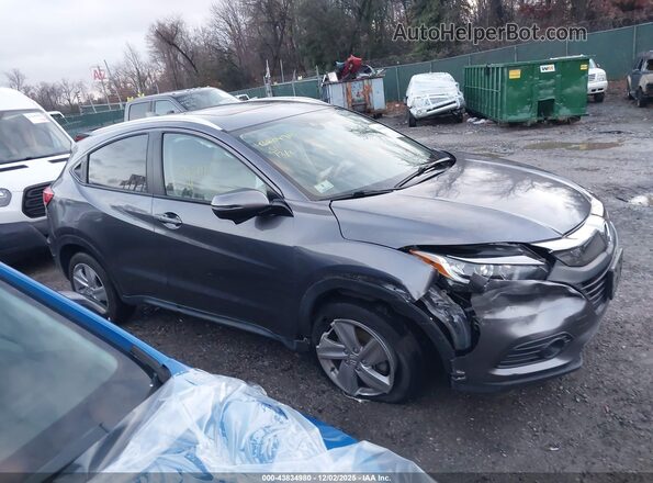 3CZRU6H70LM734505 2020 HONDA HR-V Gray Vista interior trasera