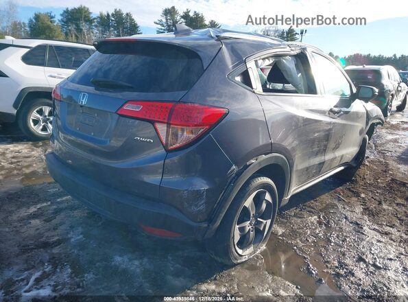 3CZRU6H72JM722742 2018 HONDA HR-V Gray Rear right