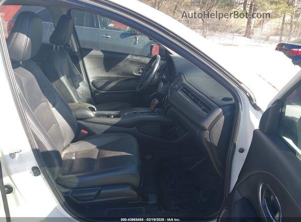 3CZRU6H74LM700809 2020 HONDA HR-V White Widok wnętrza z przodu