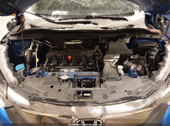 3CZRU6H7XNM756286 2022 HONDA HR-V Синий Вид сзади