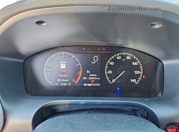 3CZRZ1H31TM710098 2026 HONDA HR-V Бирюзовый Вид щитка приборов