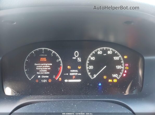 3CZRZ1H73RM740876 2024 HONDA HR-V Gray Вид задніх сидінь