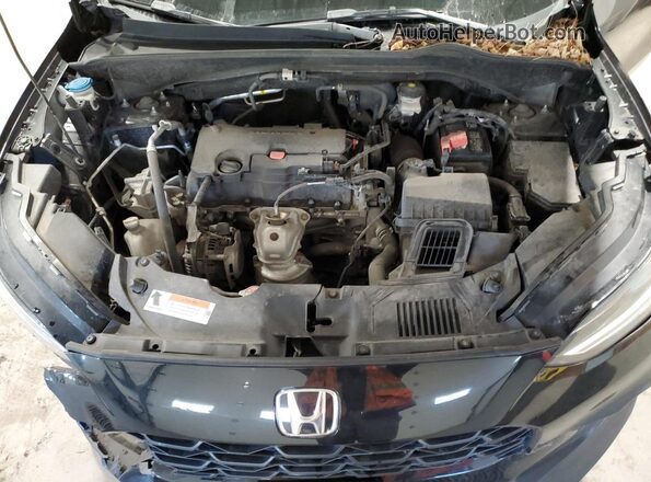 3CZRZ2H30PM733545 2023 HONDA HR-V Black Vista del compartimento del motor