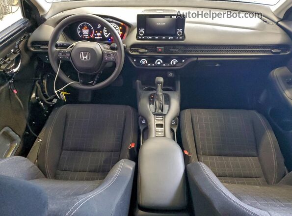 3CZRZ2H34PM107061 2023 HONDA HR-V Black Vista del salpicadero