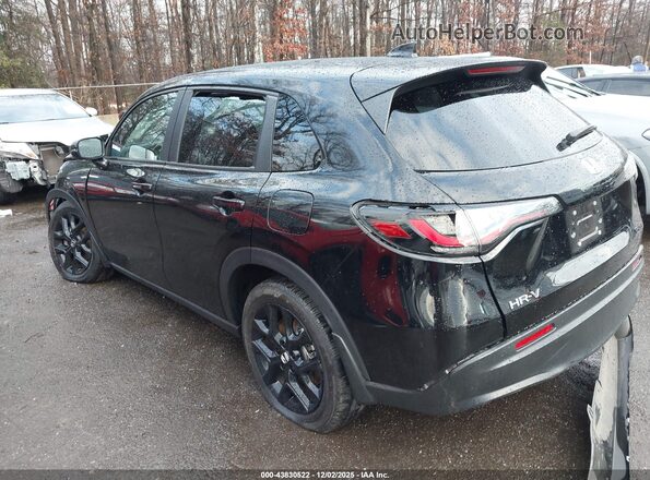 3CZRZ2H52PM748663 2023 HONDA HR-V Черный Задняя левая четверть