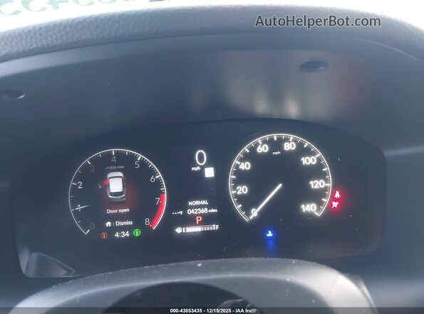 3CZRZ2H55RM750684 2024 HONDA HR-V Gray Widok tylnych siedzeń