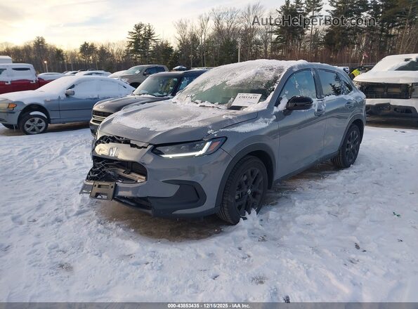 3CZRZ2H55RM750684 2024 HONDA HR-V Gray Przód lewy