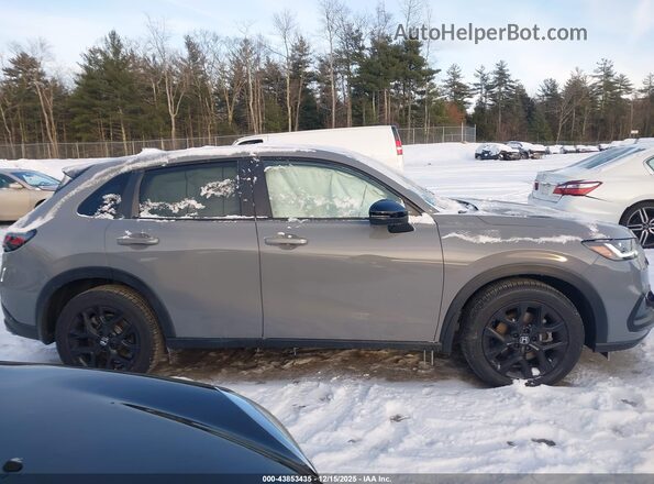 3CZRZ2H55RM750684 2024 HONDA HR-V Gray Widok wnętrza z tyłu