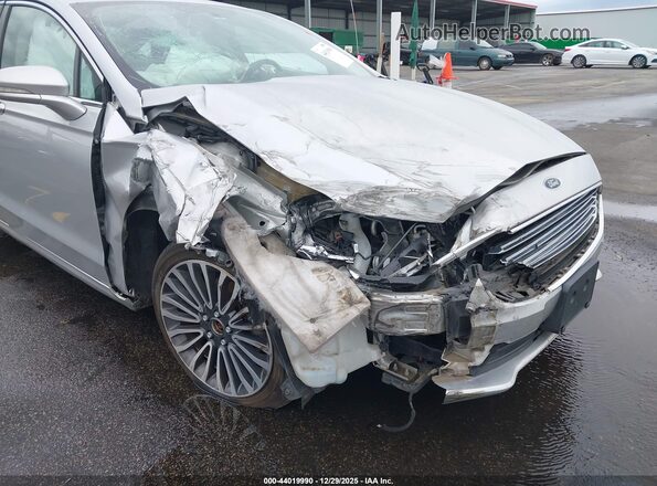 3FA6P0D92JR206751 2018 FORD FUSION Silver Vista frontal