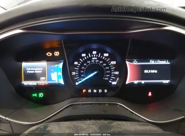 3FA6P0D98JR218922 2018 FORD FUSION Blue უკანა სავარძლების ხედი