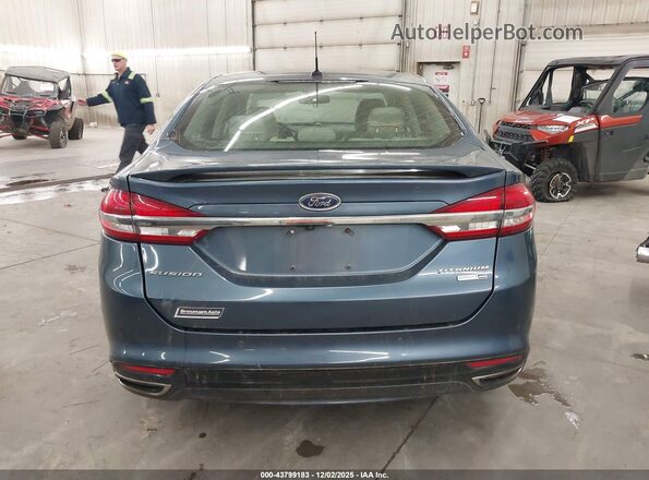 3FA6P0D98JR218922 2018 FORD FUSION Blue 