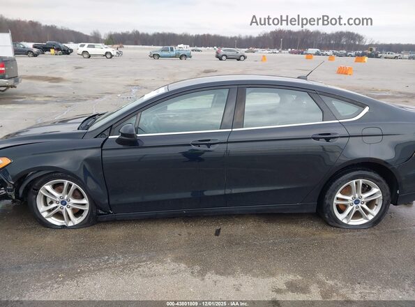 3FA6P0H74JR194840 2018 FORD FUSION Черный 