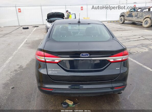 3FA6P0H74JR194840 2018 FORD FUSION Черный 