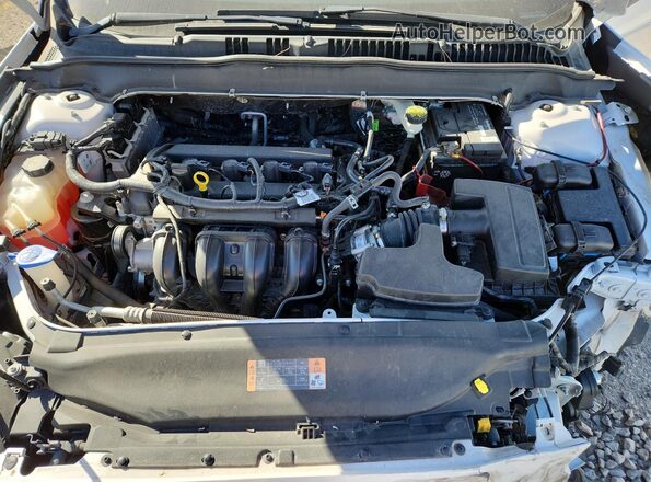 3FA6P0H75GR327985 2016 FORD FUSION Белый Вид задней части салона
