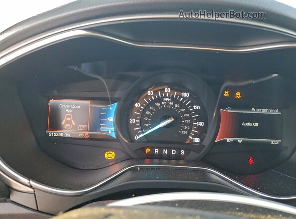 3FA6P0HD2GR195838 2016 FORD FUSION Белый Вид щитка приборов