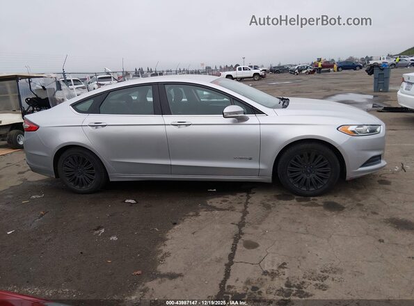 3FA6P0LU1GR291323 2016 FORD FUSION HYBRID Silver 