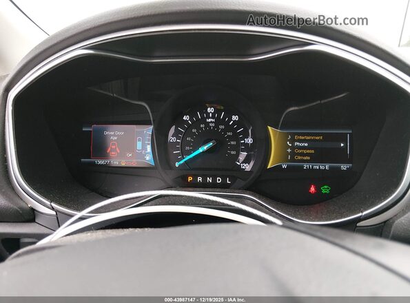 3FA6P0LU1GR291323 2016 FORD FUSION HYBRID Silver 