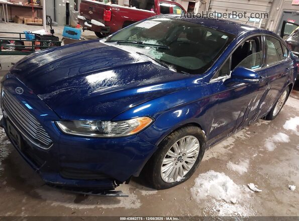 3FA6P0LU2GR155413 2016 FORD FUSION HYBRID Blue Przód lewy