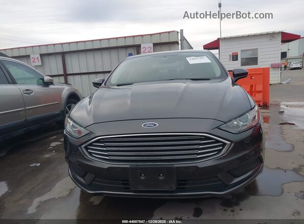 3FA6P0LU2JR224186 2018 FORD FUSION HYBRID Серый 