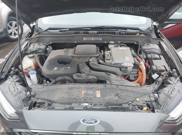 3FA6P0LU2JR224186 2018 FORD FUSION HYBRID Серый 