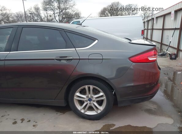 3FA6P0LU2JR224186 2018 FORD FUSION HYBRID Серый 