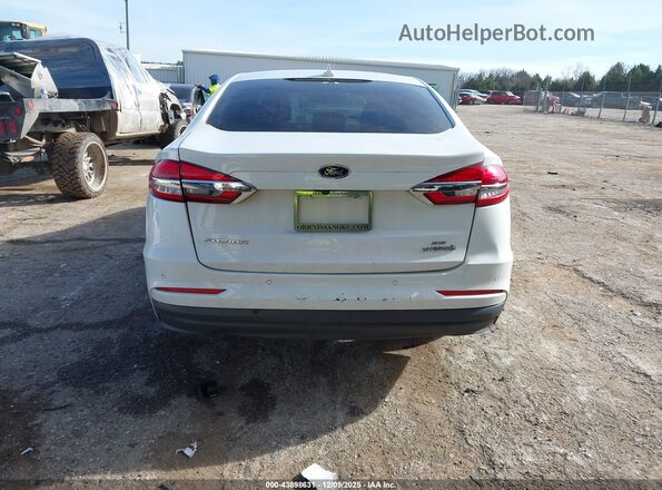 3FA6P0LU2KR257836 2019 FORD FUSION HYBRID Белый 