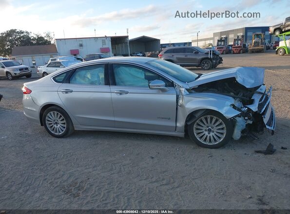 3FA6P0LU3GR190980 2016 FORD FUSION HYBRID Silver Widok wnętrza 360 stopni