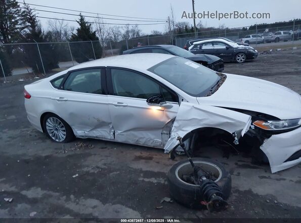 3FA6P0LU3GR338304 2016 FORD FUSION HYBRID White Вид задньої частини салону