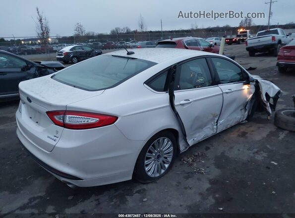 3FA6P0LU3GR338304 2016 FORD FUSION HYBRID White Задня права чверть