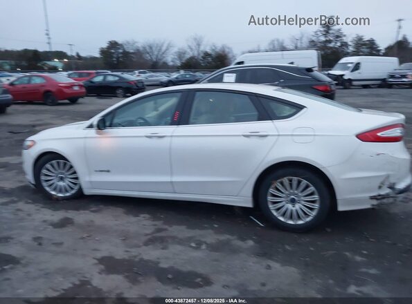 3FA6P0LU3GR338304 2016 FORD FUSION HYBRID White Панорамний вид салону 360°