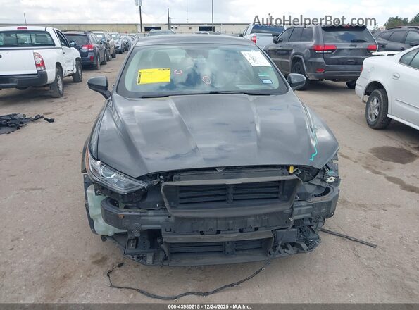 3FA6P0LU3KR187733 2019 FORD FUSION HYBRID Gray Dashboard view