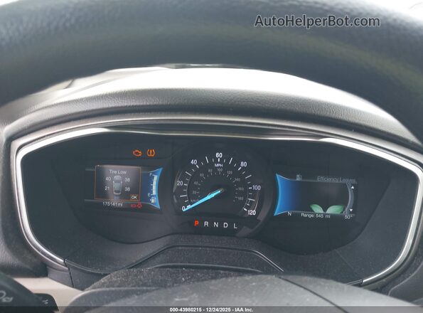 3FA6P0LU3KR187733 2019 FORD FUSION HYBRID Gray Rear seats view