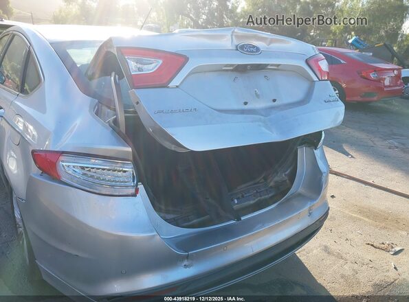 3FA6P0LU4GR173203 2016 FORD FUSION HYBRID Silver Vista frontal
