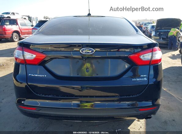 3FA6P0LU9GR329039 2016 FORD FUSION HYBRID Black 