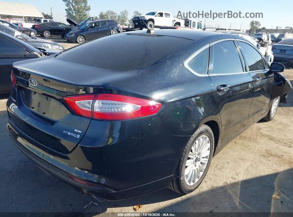 3FA6P0LU9GR329039 2016 FORD FUSION HYBRID Black უკანა მარჯვენა